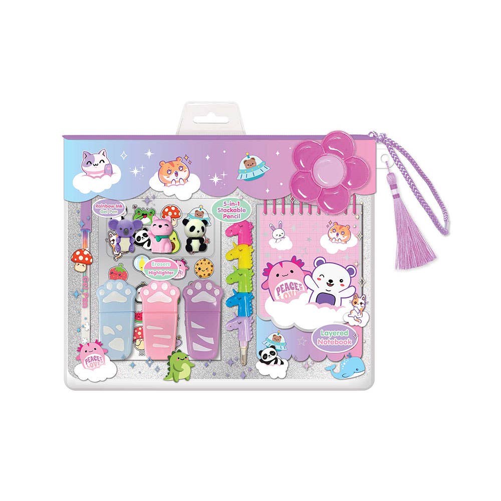 AJ Aguiar – wholesale Art set – Child & baby – Critter Coloring Set