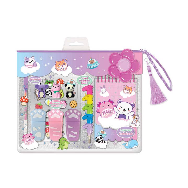 AJ Aguiar – wholesale Art set – Child & baby – Critter Coloring Set0