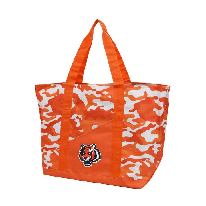 NFL Cincinnati Bengals Super-Duty Camo Tote for wholesale by Little Earth Productions