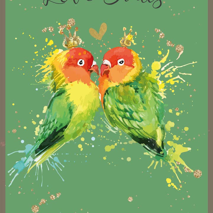 Love Birds for wholesale by Rush Design Ltd
