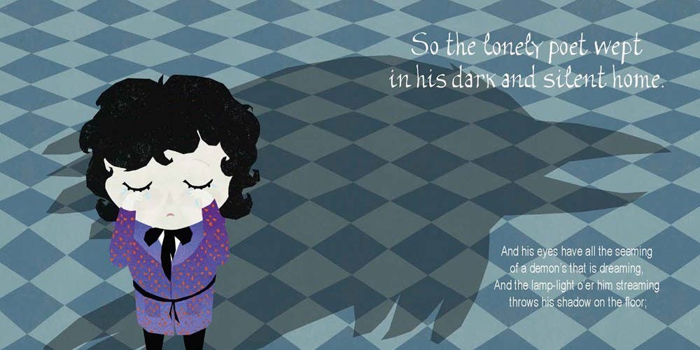 Gibbs Smith - Vente Livre pour bébés et tout-petits (jusqu'à 2 ans) - Le petit poète Edgar Allan Poe : Plus jamais !3