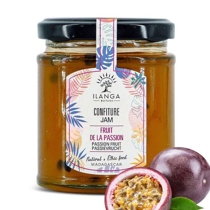 Confiture Fruit de la Passion 220g pour la vente par Ilanga Nature