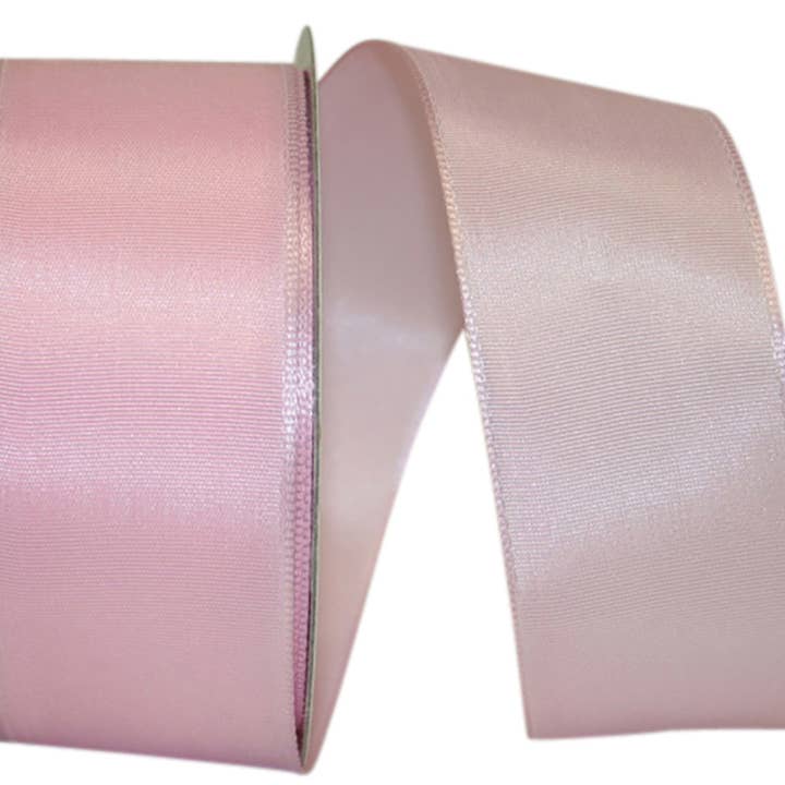 Rhapsody Taffeta 2 Wired Edge, Light Pink, 1-1/2 In for wholesale by RELIANT RIBBON