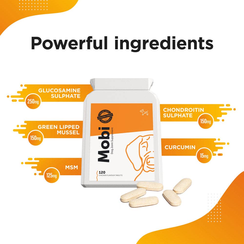 Dog's Lounge - Wholesale Pet Supplement - Dog - MOBI – Hip and Joint Mobility Supplement for Dogs2