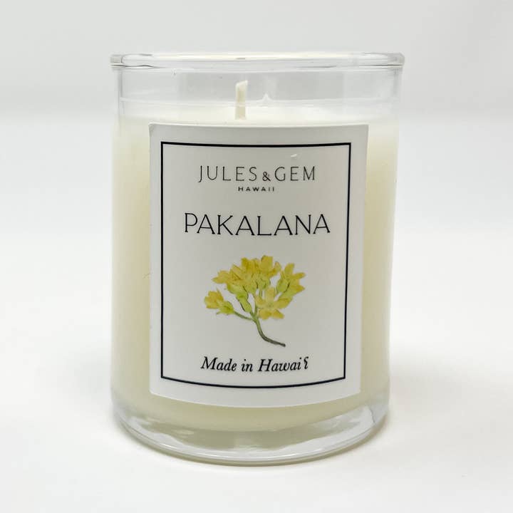 Jules and Gem Hawaii - Wholesale Jar/Filled Candle - Pakalana 3 oz Candle0