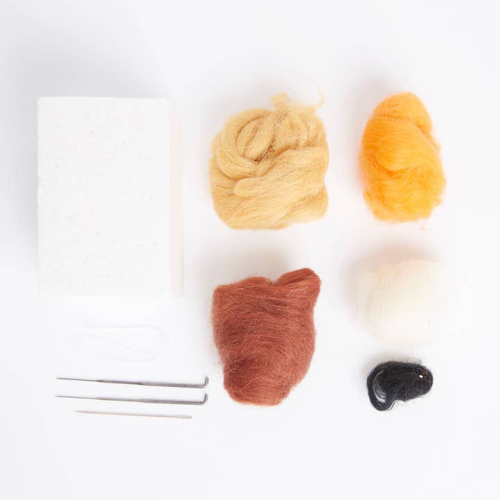 West Design Products – wholesale Craft sewing kit – Simply Make Needle Felting Kit Halloween Pumpkin Pie, Gifts1