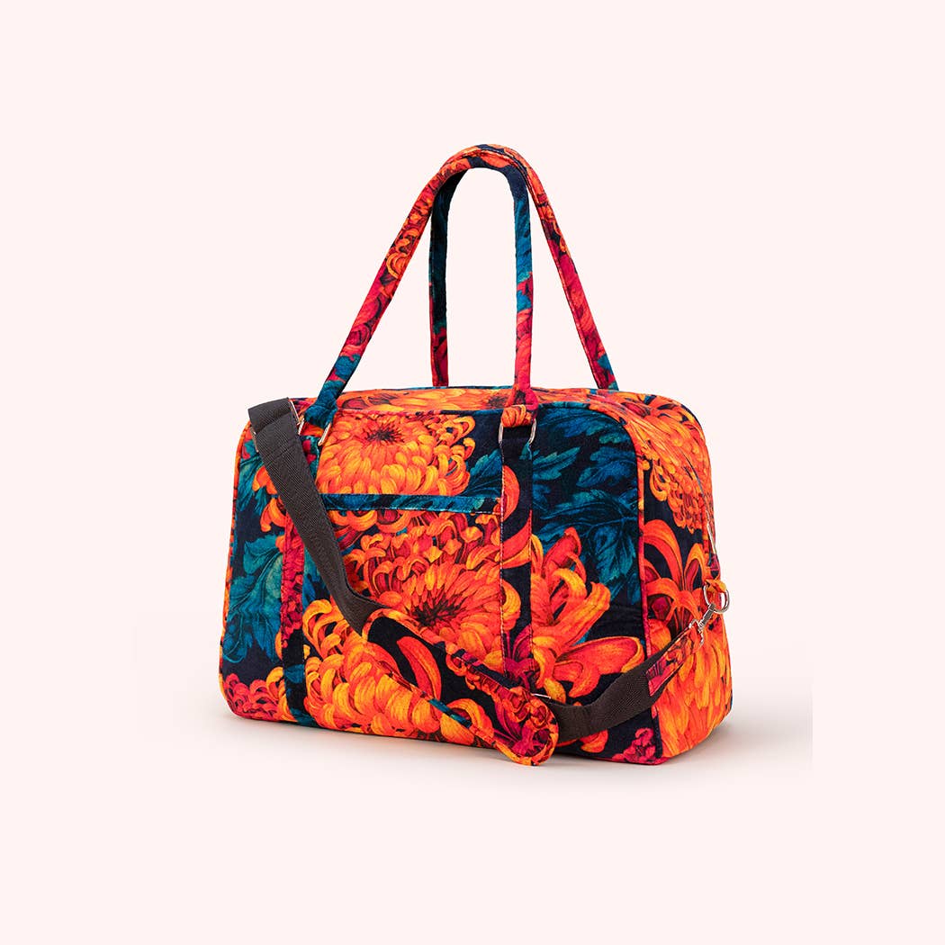 Powder Design inc - US - Wholesale Weekender Bag - Women's - *Pre-Order AW26* Lux Weekend Bag - Chrysanthemum1