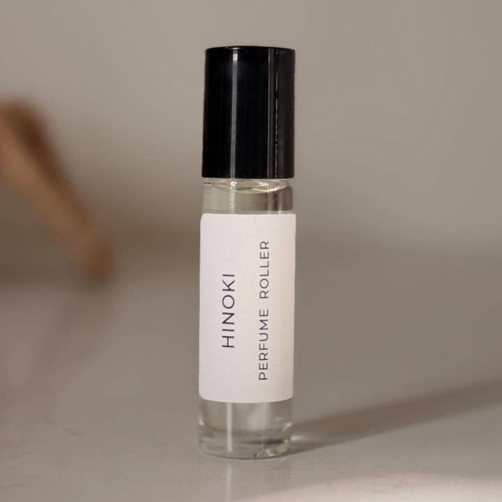 Hinoki Perfume Roller for wholesale by Cambridge & Dell Eco-Kind