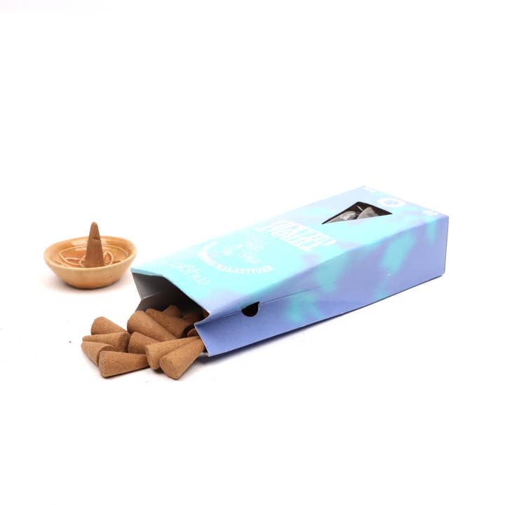 Myga - Vente Encens - Cônes d'encens Chakra & Chance avec support - Présentoir complet4