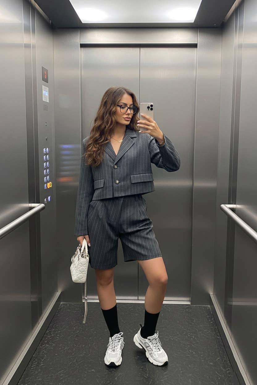 MOOYA – Großhandel Komplettanzug – Damen – Eleganter und lässiger Anzug L3180