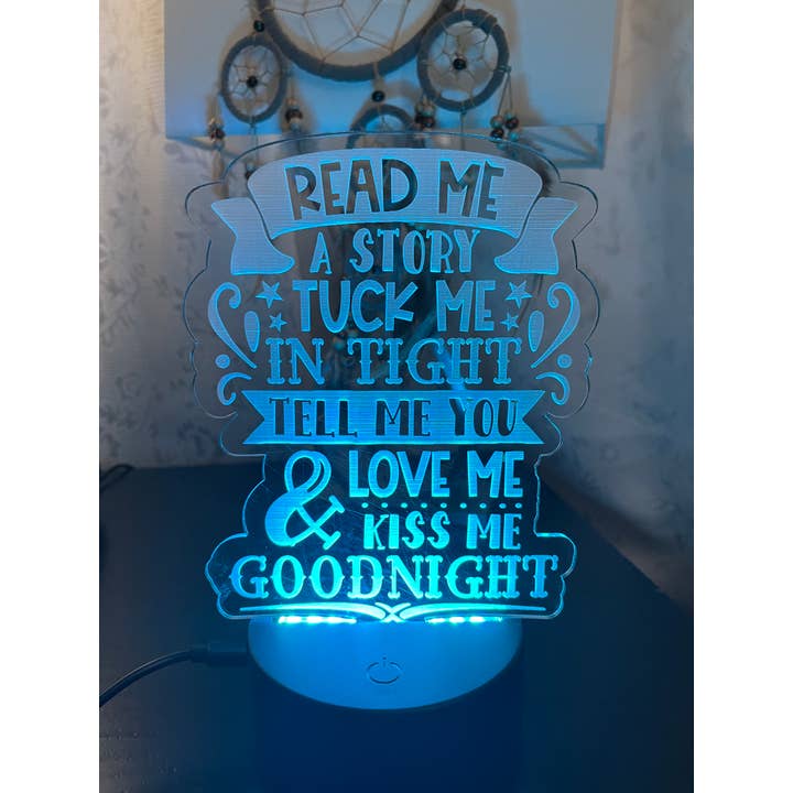 Sadie’s Moon - Wholesale Night Light - Kids & Baby - Kids Color Changing Nightlight Read Me a Story1