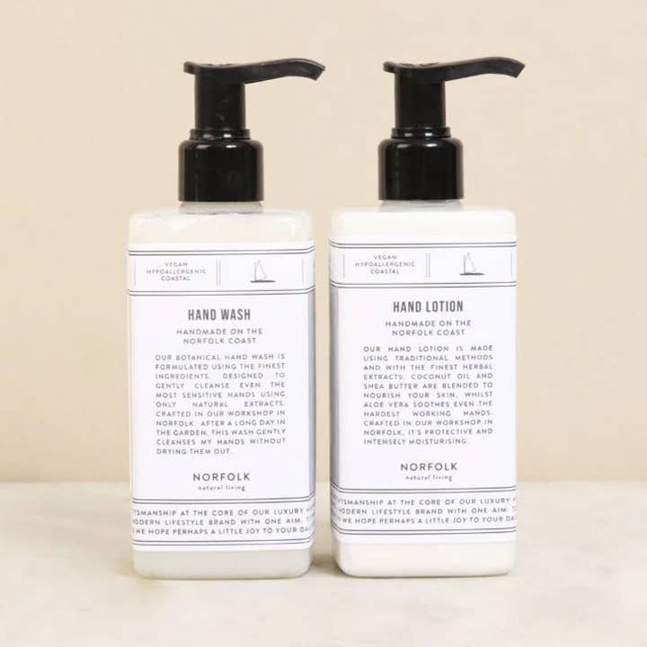 Norfolk Natural Living - Wholesale Hand soap/wash - Indulgent Hand Care Set - Coastal Walks0