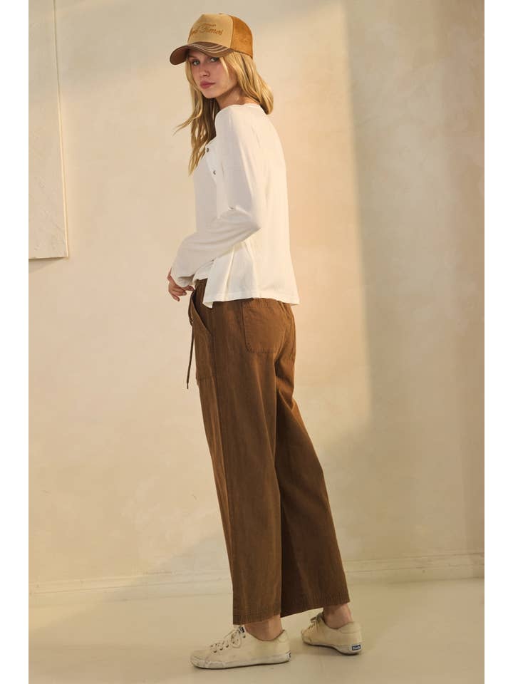 Oddi - Wholesale Pants - Women's - Wide-leg Acid Washed Pants1