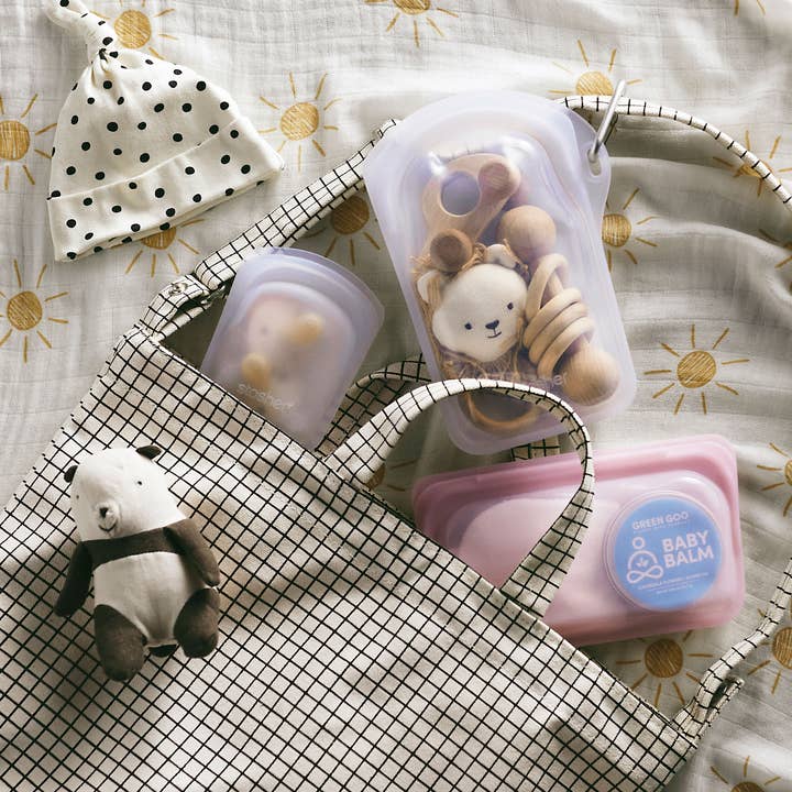 Stasher - Wholesale Food Storage Wrap/Bag - Stasher GO: Clear4