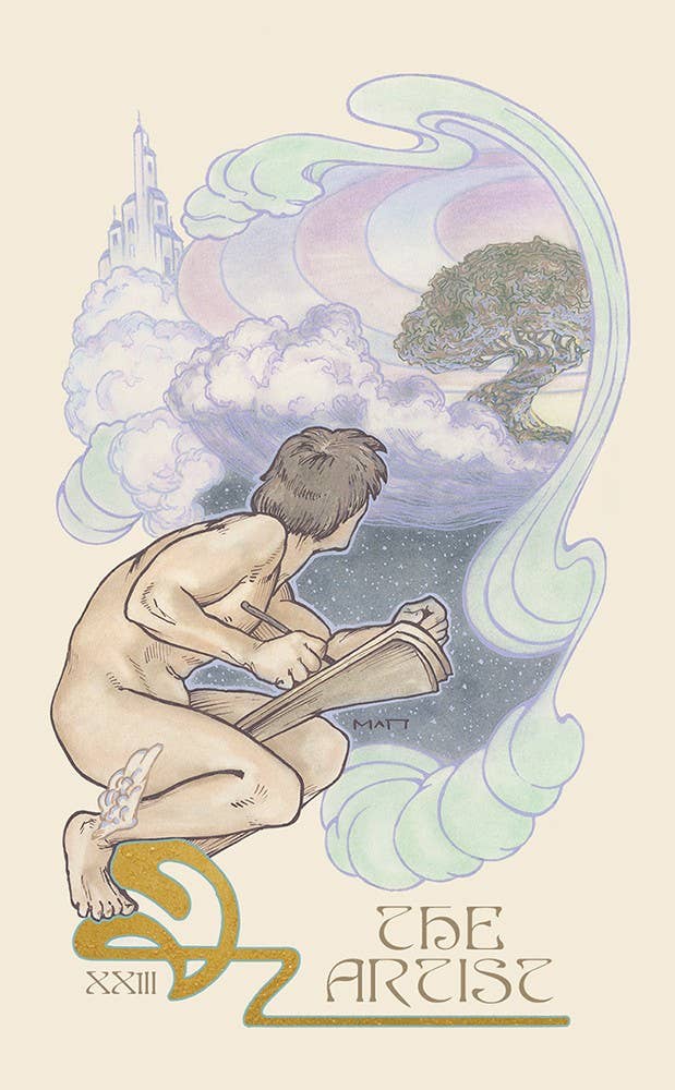 Cardshouse – wholesale Tarot cards – Ethereal Visions Illuminated Tarot Cards Us Games Systems5