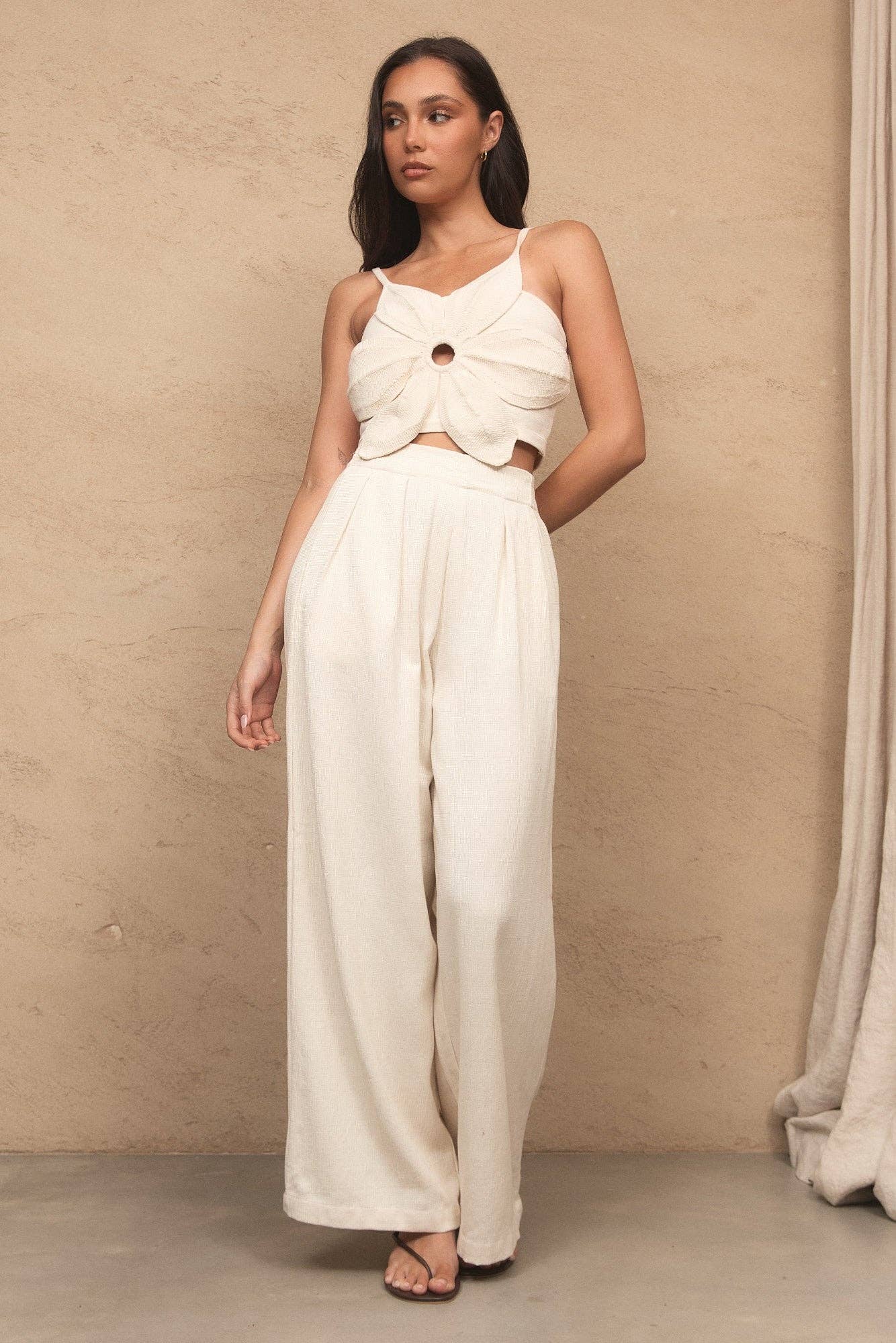 FLOWER KNIT TOP - ENCRU for wholesale on Faire1