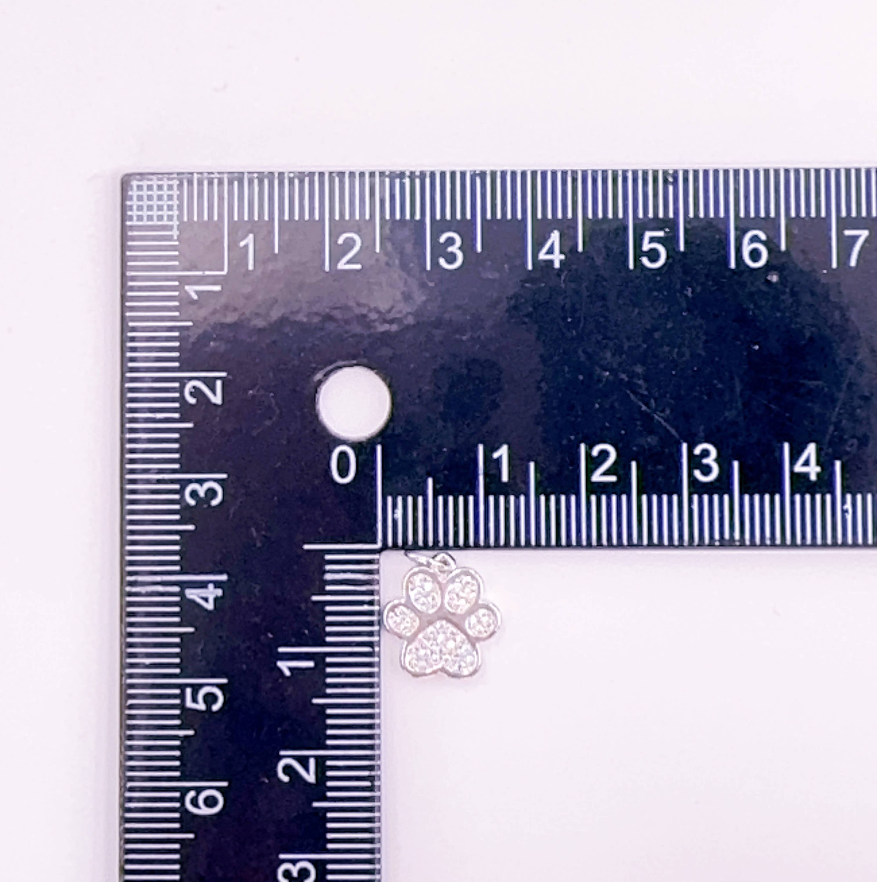 Beads Creation - Venta al por mayor Abalorios/colgantes individuales - Colgante con estampado de pata de perro y gato chapado en oro CP16618