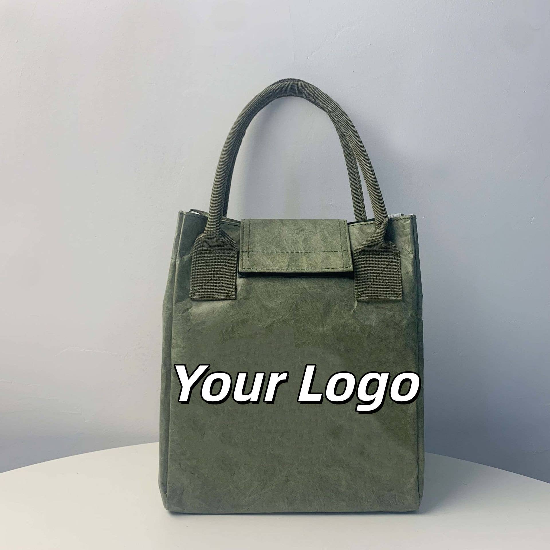 wandf - Wholesale Tote Bag - Women's - Customized Tyvek Large-capacity Heat-insulating Lunch Bag0