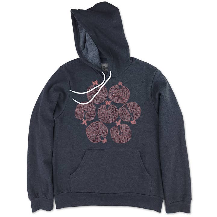 Granatäpfel Frank Herren Fleece-Hoodie für den Großhandel von Gaspar Gou