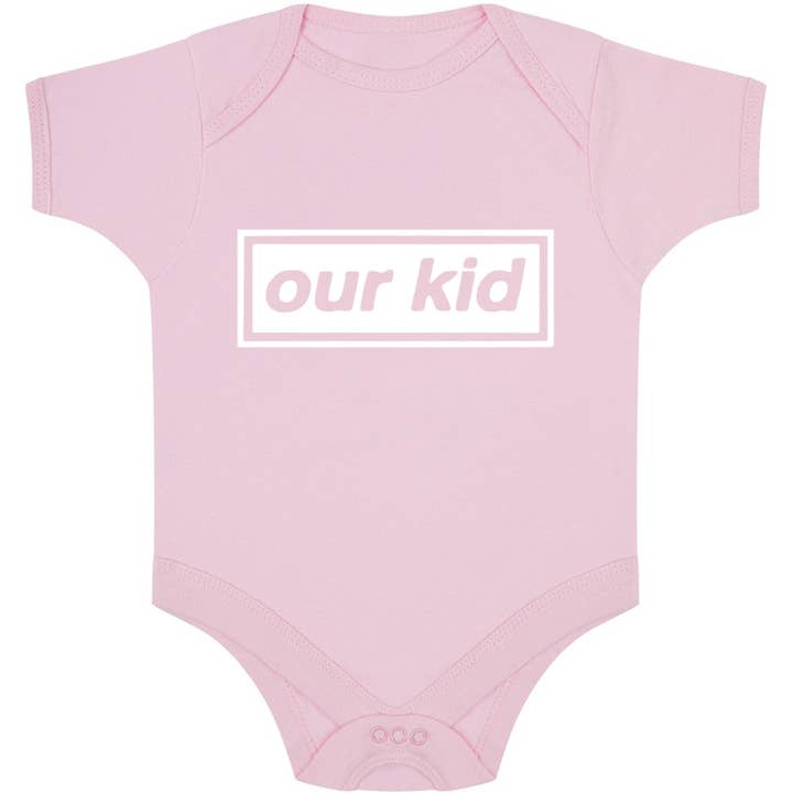 ZZZEBRAAA LIMITED - Wholesale Bodysuit (Non-Footed) - Baby - Our Kid Baby Grow - Hand Printed - Funny Manchester Inspired1
