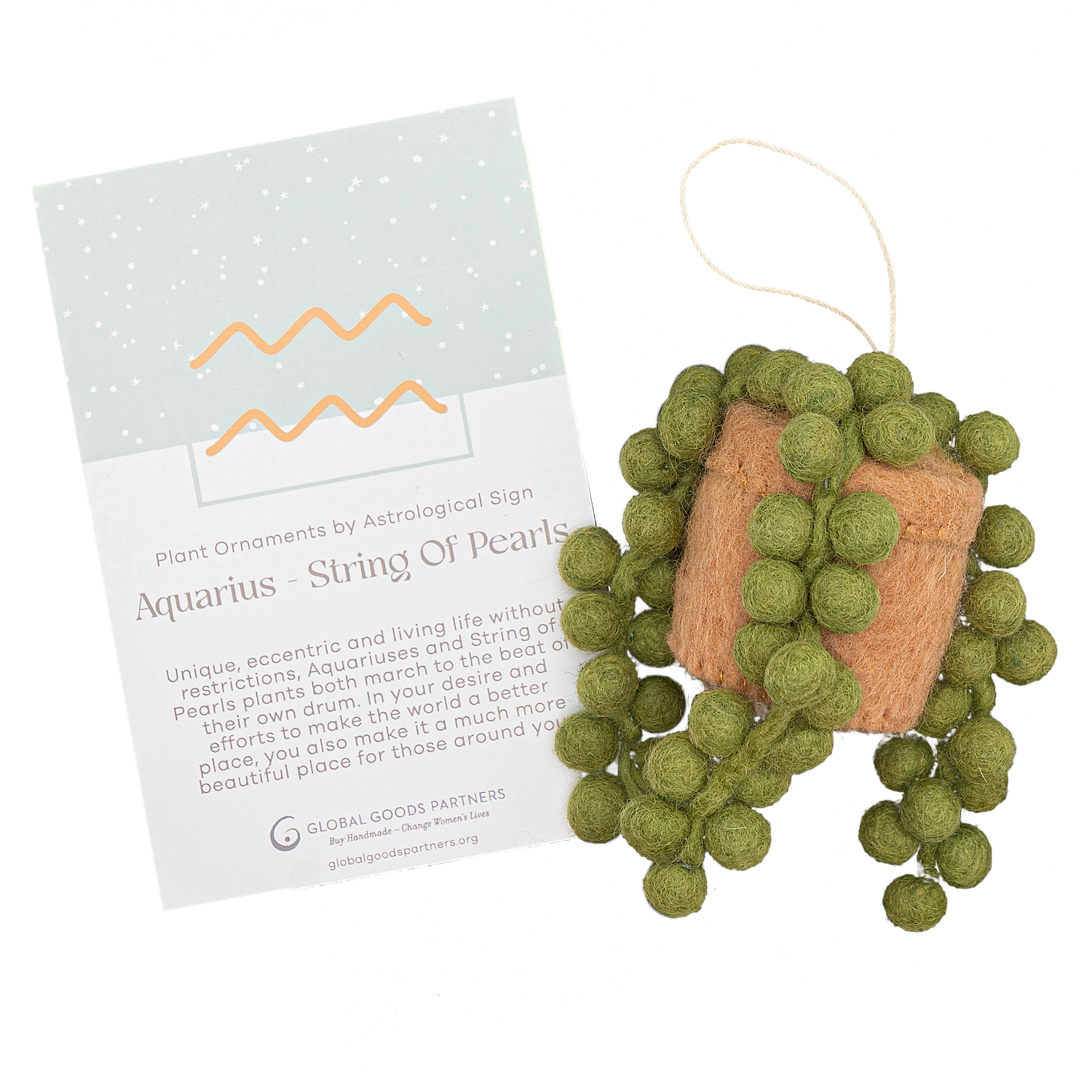 Global Goods Partners - Vente Objets de décoration - Signes astrologiques ornement végétal avec carte9