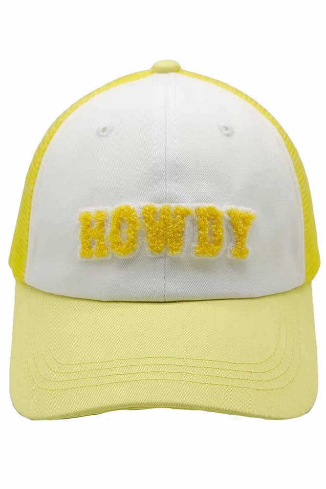 Hana - Wholesale Trucker Hat - Women's - HOWDY Mesh back Baseball Cap1