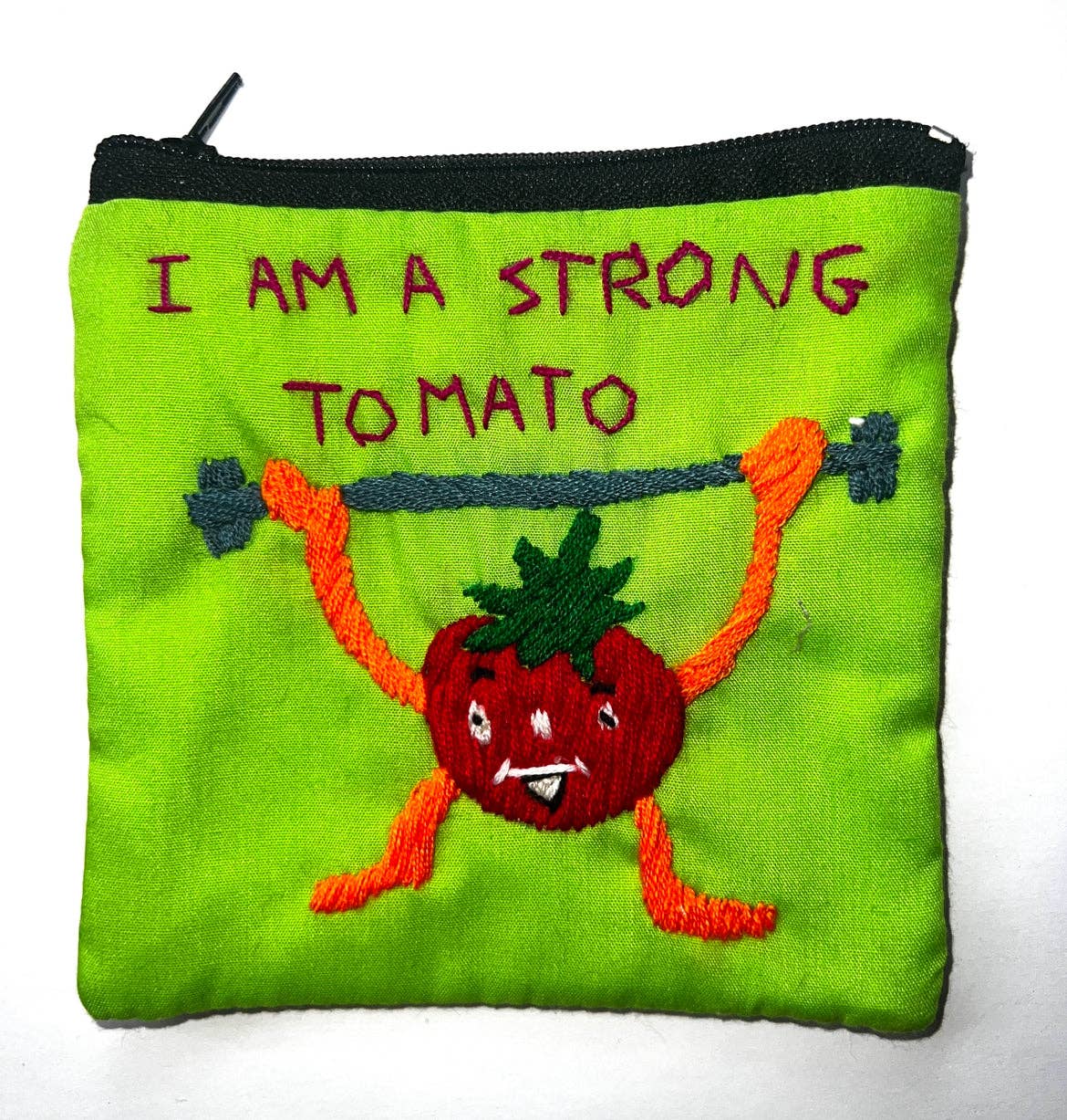 Wooven - Wholesale Pouch - Women's - "Chalee" Small Hand Embroidered Pouches by Hmong Youth in Laos49