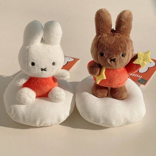 K-Wonderland – Porta-chaves - Mulher por atacado – Reabastecimento! Porta-chaves de Peluche Miffy Dream Series - 12cm12