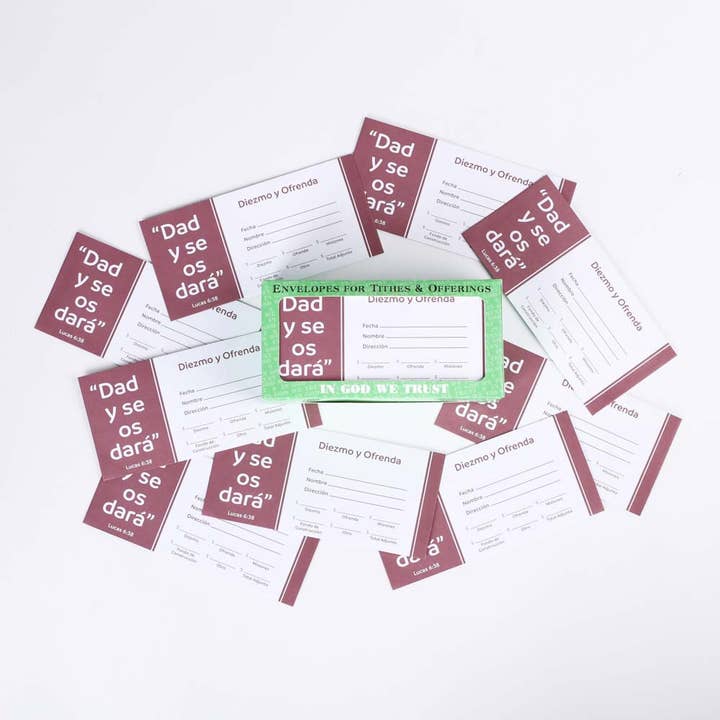 Swanson Christian Products - Wholesale Envelopes - Spanish Envelope for Tithe and Offering - Give and it will be Given - 100 Ct.2