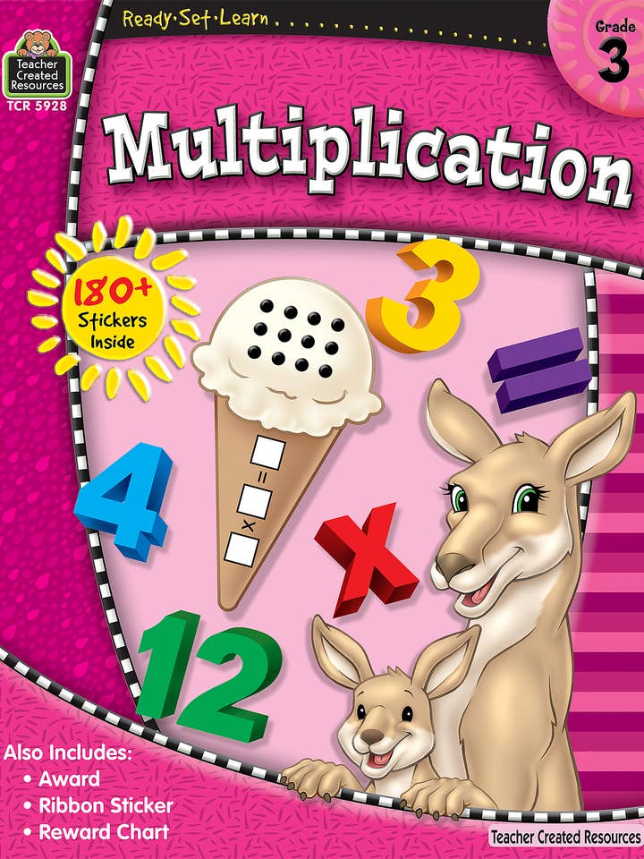 RSL: Multiplicación (gr. 3) para venta al por mayor de Teacher Created Resources