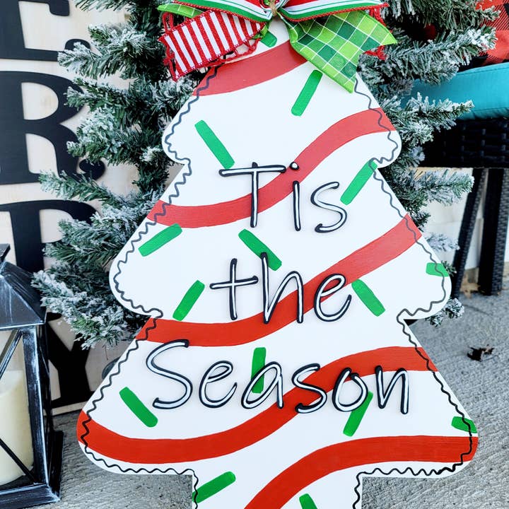 Teal Moon Creations - Wholesale DIY Craft Kit - DIY Little Debbie Christmas Tree Door Hanger5