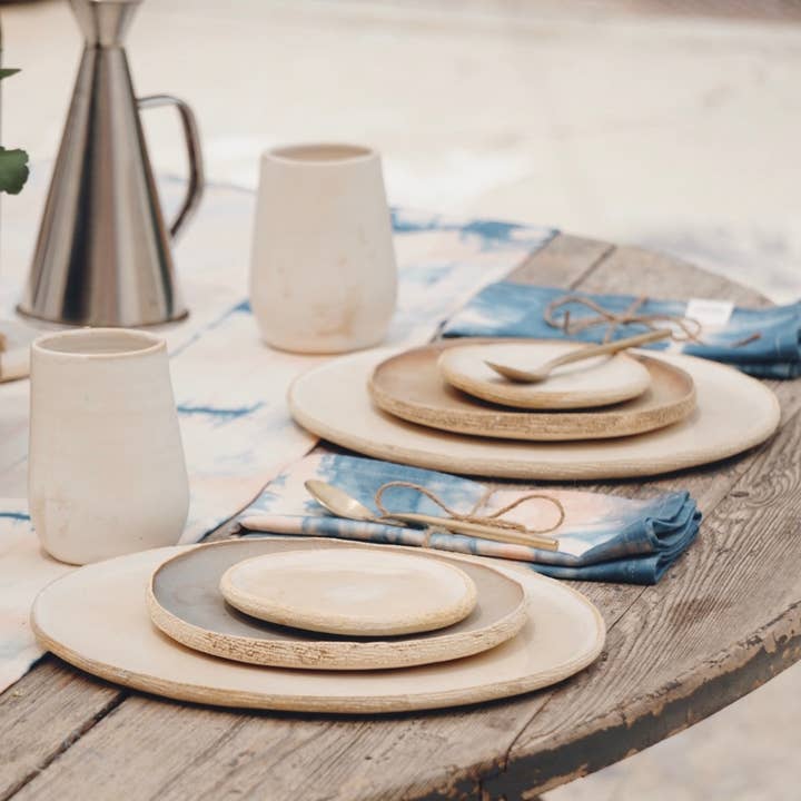 Ana Miranda Ceramics – wholesale Dinner plate – Ice plates. 12, 19 y 27 cm Ø
