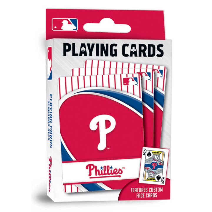 Cartes à jouer des Phillies de Philadelphie pour la vente par Masterpieces Puzzles