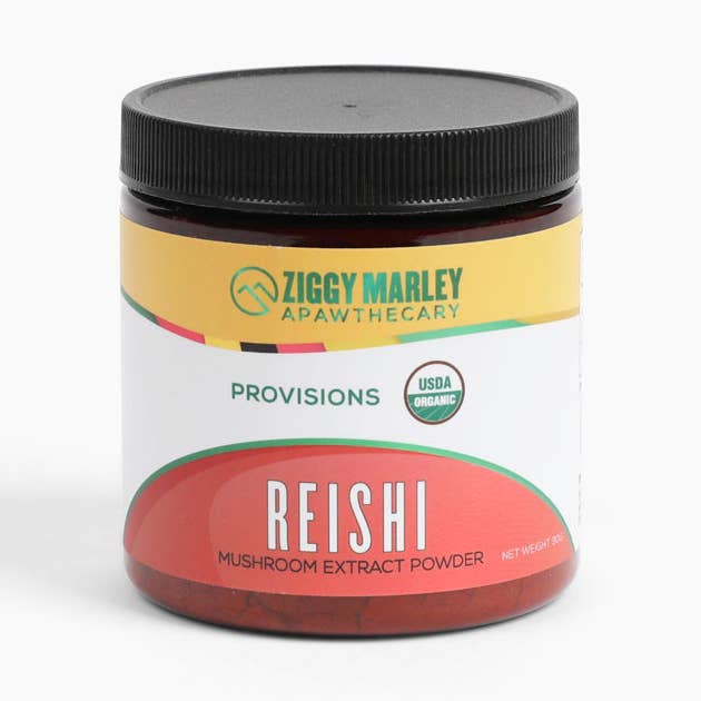 Romeo's Provisions Reishi Mushroom Powder for wholesale by Ziggy Marley Apawthecary