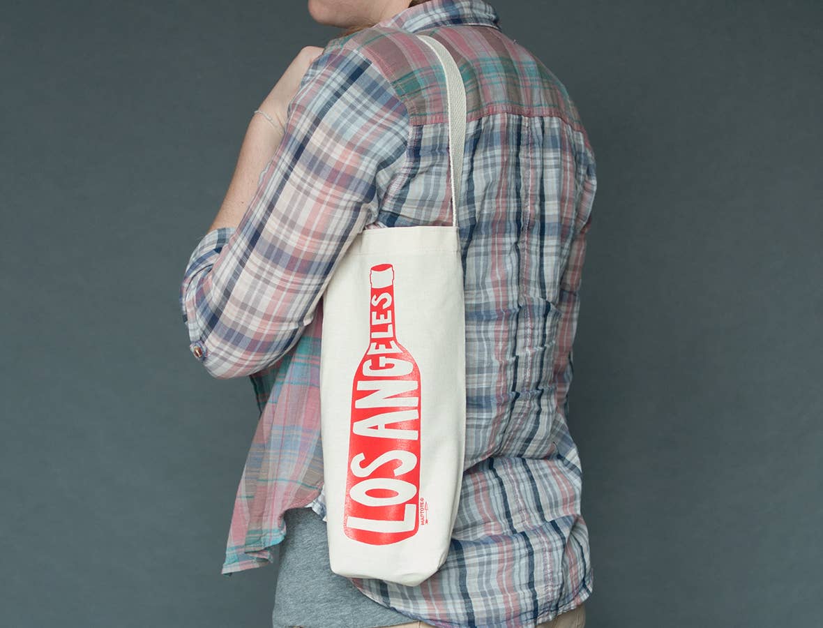 Maptote - Wholesale Wine Tote - Los Angeles Single Wine Totes2