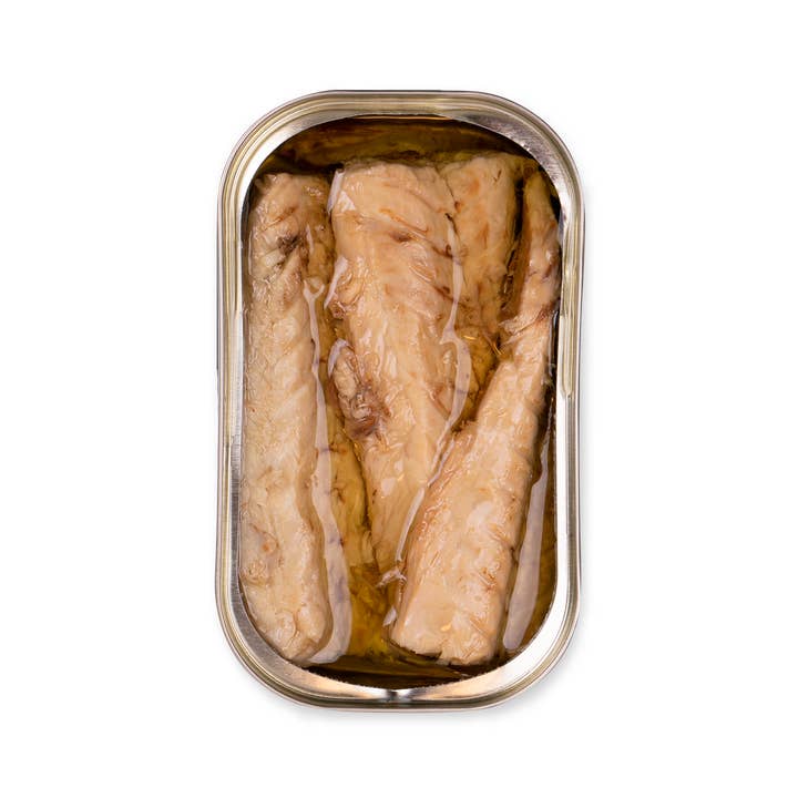 Conservas La Brújula - Wholesale Tinned Fish - Mackerel Fillets In Smoked Olive Oil RR - 125. LB1411