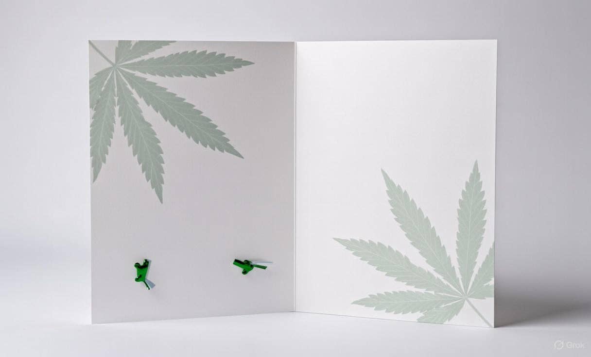 Reefer Cards - Wholesale Mother's Day Card - Worlds Coolest - Mother's Day Cannabis Greeting Card1