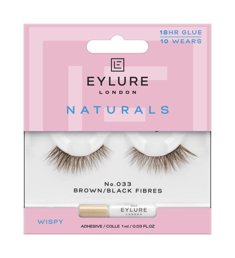 Beauty Goddess – wholesale False/fake eyelashes – Eylure Natural Lashes Brown Black 033