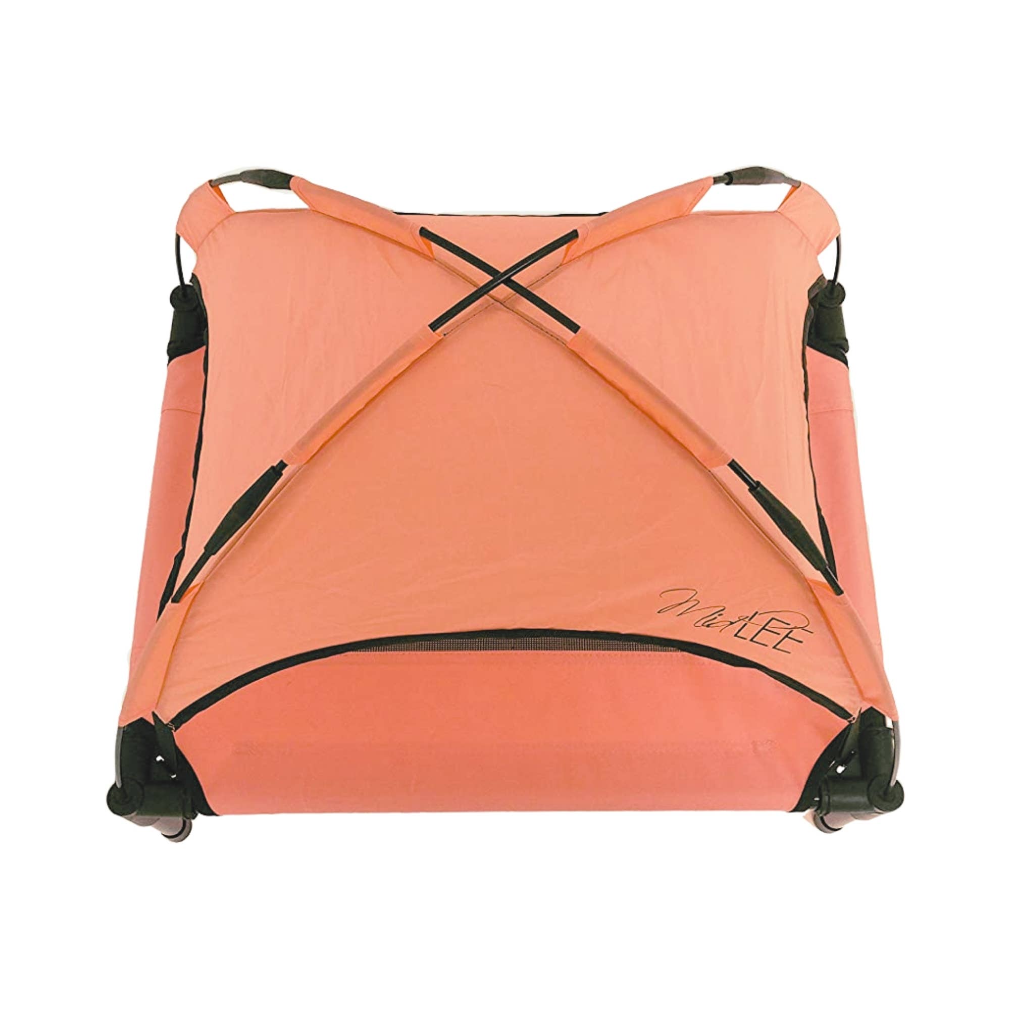 Midlee Designs - Vente Panier – chien - Lit surélevé pour chien Midlee Salmon avec auvent3