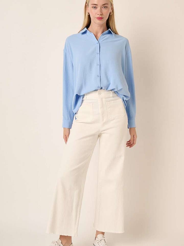 mittoshop - Wholesale Button Down Shirt - Women's - AIRFLOW BUTTON DOWN LONG SLEEVE SHIRT8