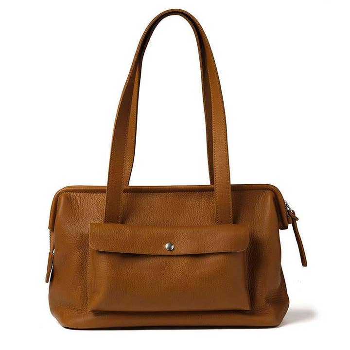 Sac, Room Service, Cognac, look usé pour la vente par Keecie