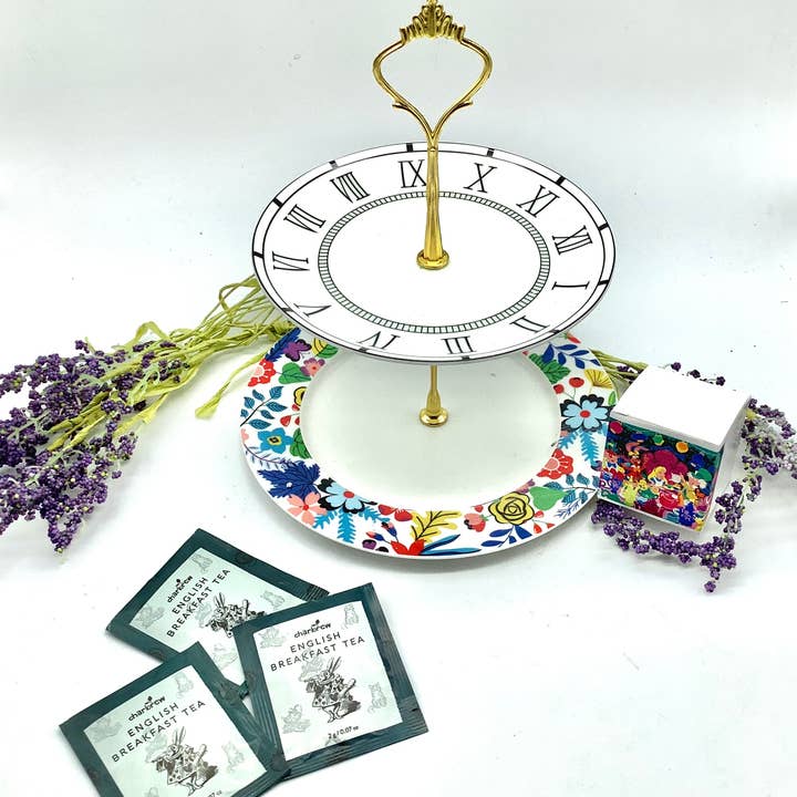 Cake Stand Alice Magical Tea Party Tiered Platter for wholesale by All Little Cute Things