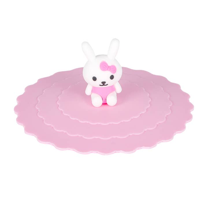 Tapa de taza de silicona rosa Rabbit Bunny (24/6/480) para venta al por mayor de Urban Tokyo
