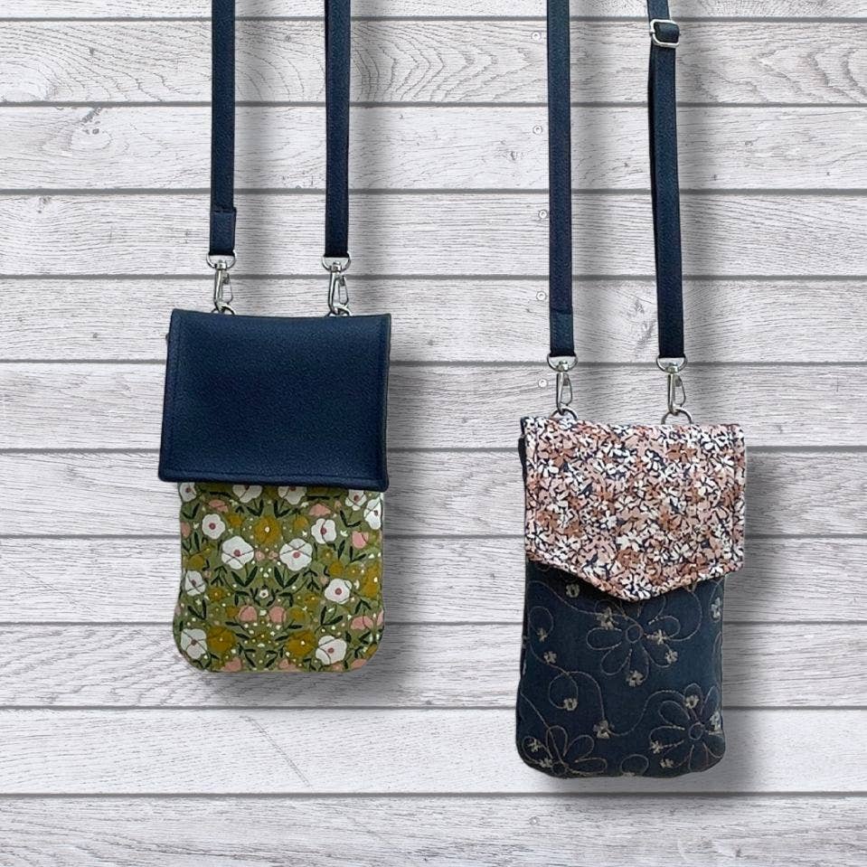 Around the Bobbin - Wholesale Craft Supplies - Essential Phone Bag | Sewing Pattern2