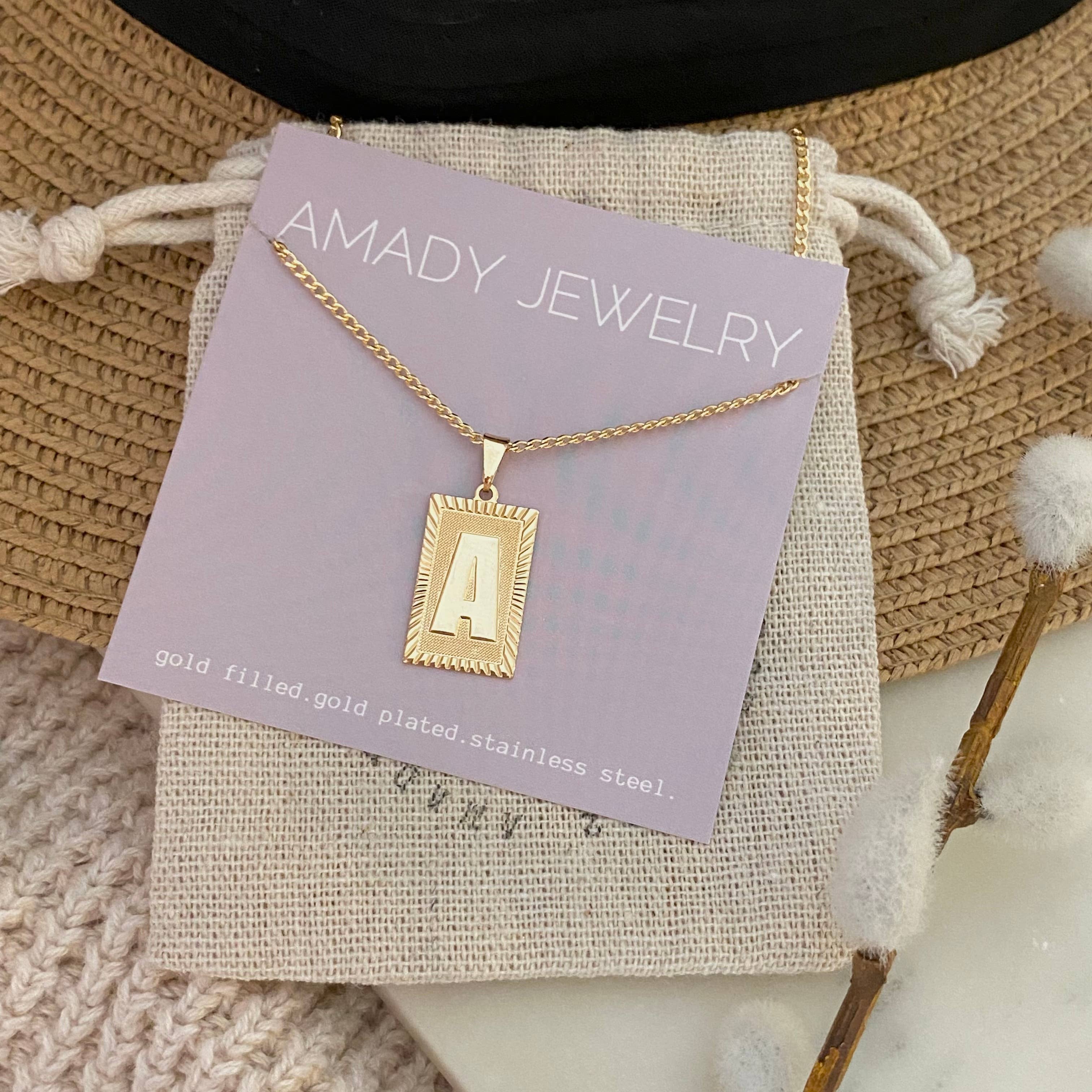 Amady Jewelry – Großhandel Kette mit Anhänger/Charm – Halskette mit 18 Karat Gold gefüllt, wasserdicht1
