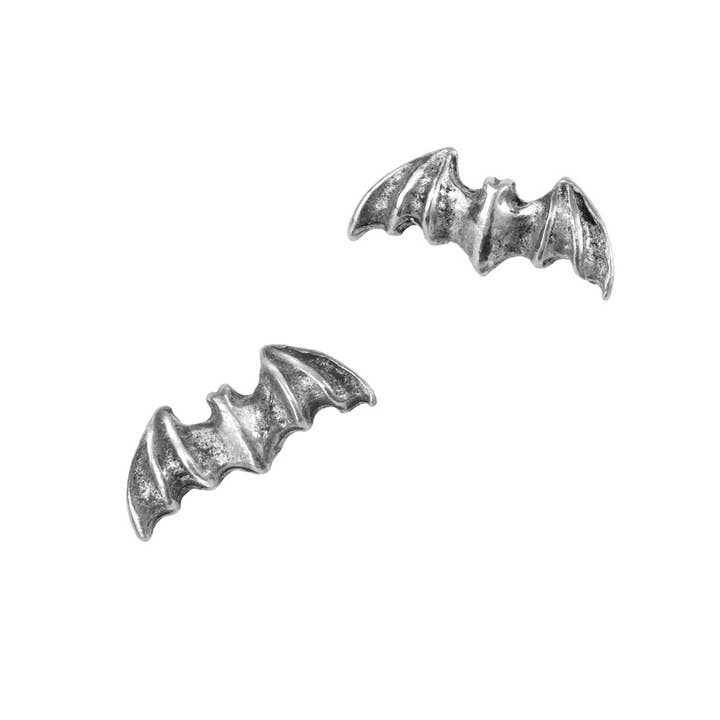 Bat studs (Stud Earring Pair) for wholesale by Alchemy Of England (Alchemy USA Distributor)