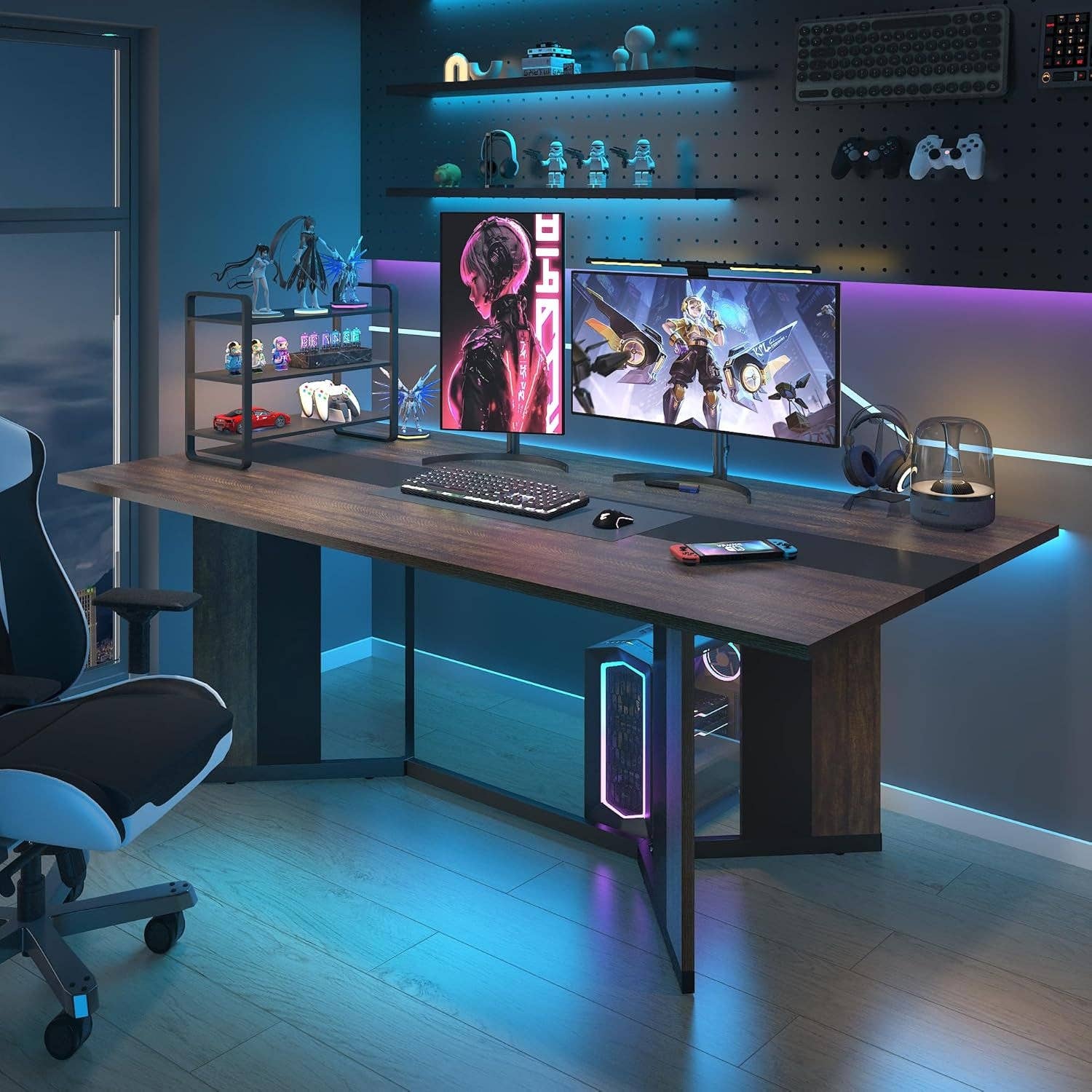 71In Large Rectangular Dining Table With Brown Tabletop for wholesale on Faire4