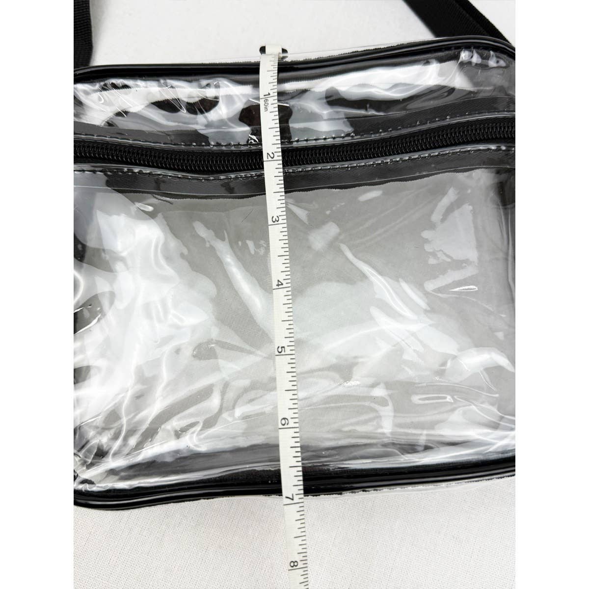 MIX COLOR Stadium Approved Clear See Through Crossbody Bag for wholesale on Faire6