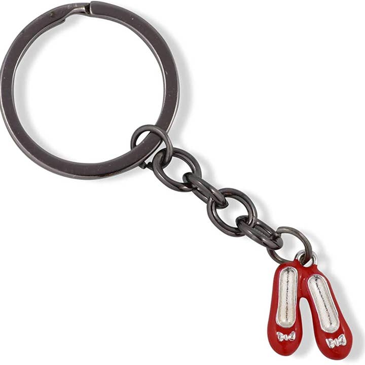 Dave The Bunny - Wholesale Keychain Bracelet - Wizard of Oz Bracelet and Keychain | Dorothy Ruby Red Slippers Charm Snake Chain Necklace Bundled with Ruby Red Slippers Shoes Charm Keychain2