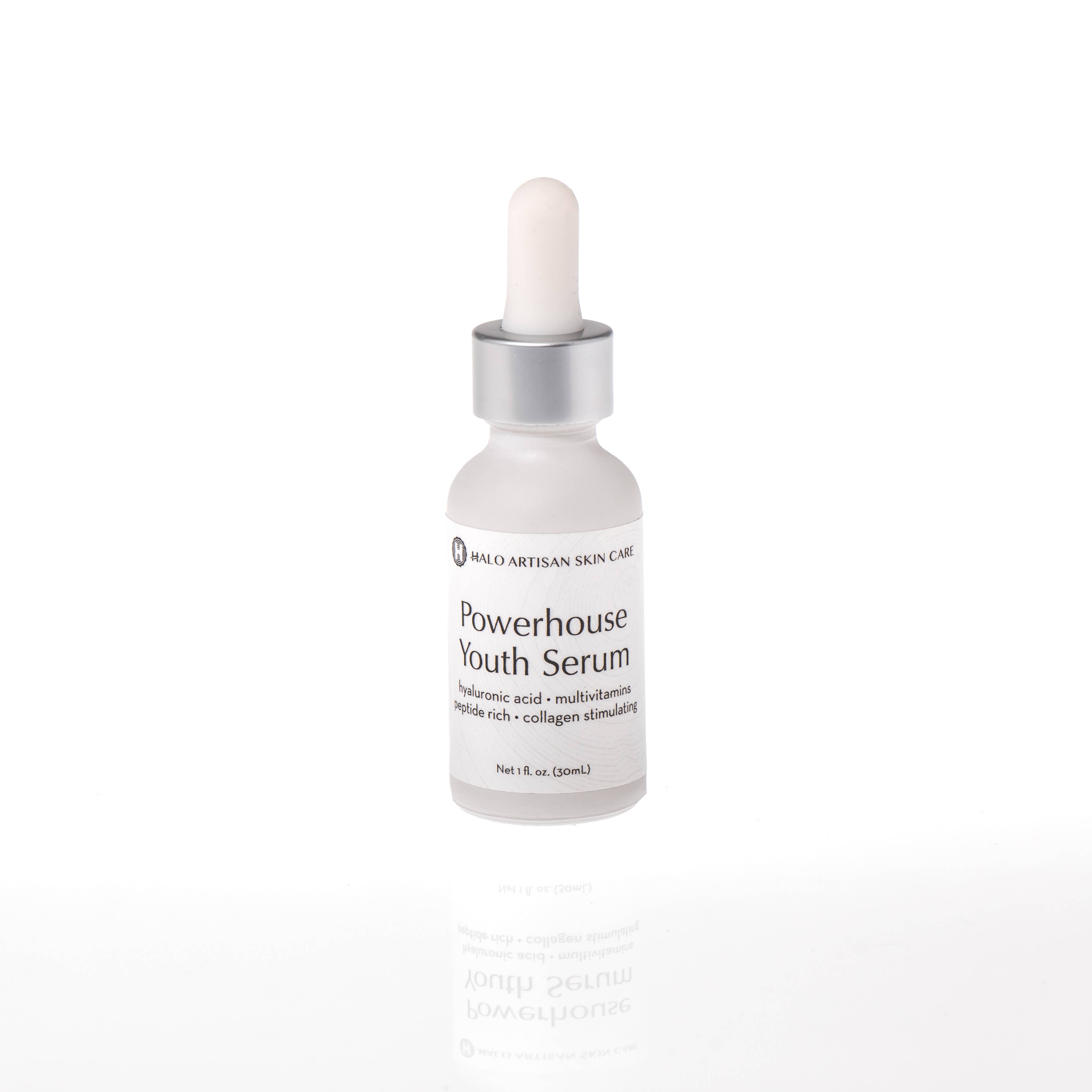 Halo Artisan Skin Care - Wholesale Facial Serum/Concentrate - Powerhouse Youth Serum1